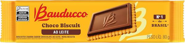 BISCOITO CHOCO BISCUIT AO LEITE 80G BAUDUCCO