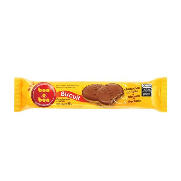 BISCOITO CHOCO BISCUIT BONOBON 95G ARCOR