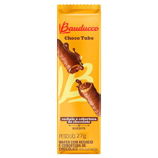 BISCOITO CHOCO BISCUIT TUBE AO LEITE 27G BAUDUCCO