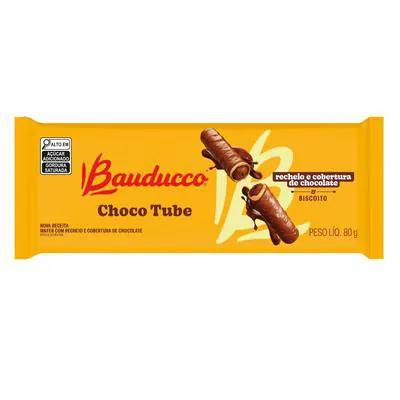 BISCOITO CHOCO BISCUIT TUBE AO LEITE 80G BAUDUCCO