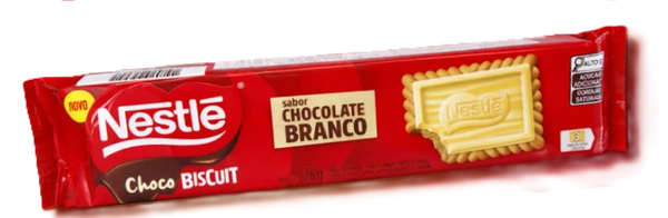 BISCOITO CHOCOBISCUIT BRANCO 78G NESTLE