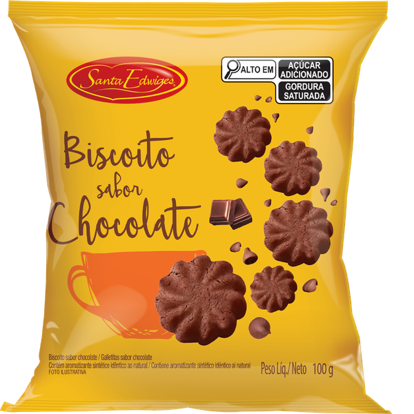 BISCOITO CHOCOLATE 100G SANTA EDWIGES