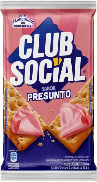 BISCOITO CLUB SOCIAL 06UN 141G PRESUNTO NABISCO