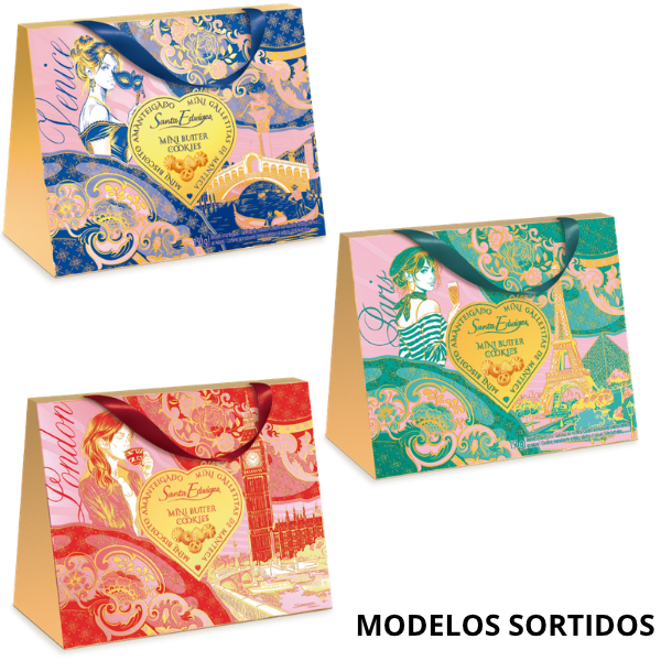 BISCOITO COOKIES BOLSA CLUTCH 150G STA EDWIGES