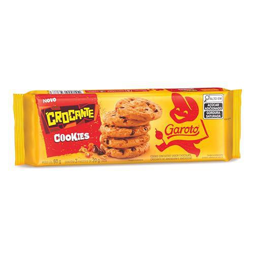 BISCOITO COOKIES CROCANTE 60G GAROTO