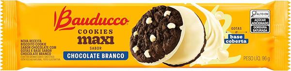 BISCOITO COOKIES MAXI BRANCO 96G BAUDUCCO