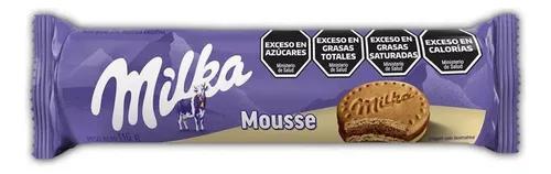 BISCOITO MILKA MOUSSE BAUNILHA 124G MONDELEZ