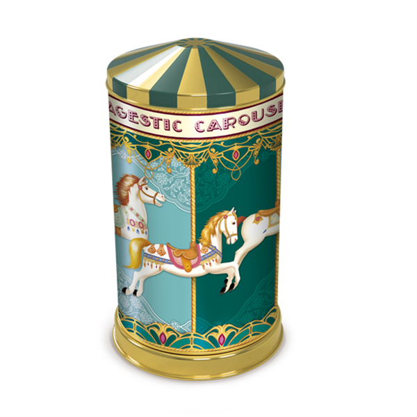 BISCOITO MINI COOKIES LATA CARROSSEL 150G SANTA EDWIGES