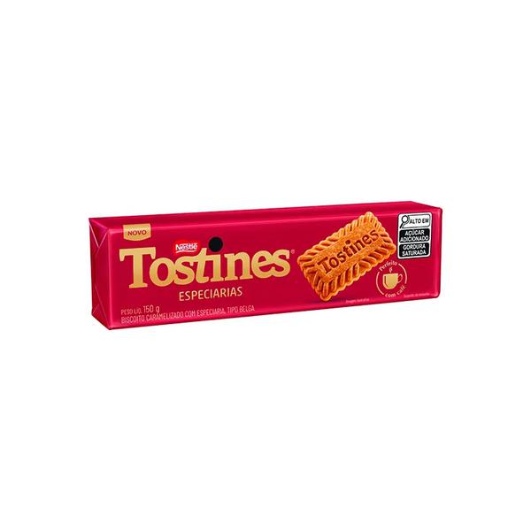 BISCOITO TOSTINES ESPECIARIAS GINGER 150G NESTLE