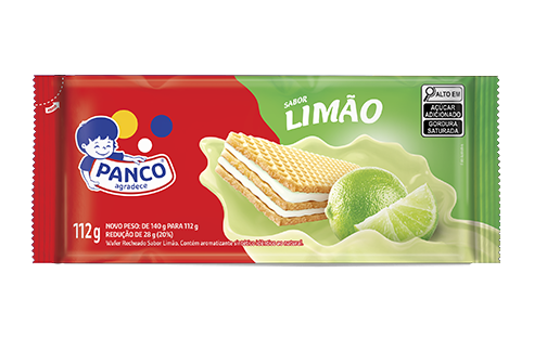 BISCOITO WAFER LIMAO 112G PANCO