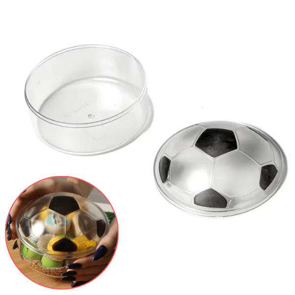 BOLA BOX TRANSPARENTE 500ML UN BLUESTAR