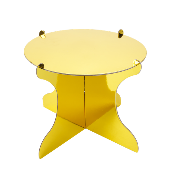 BOLEIRA G DESMONTAVEL DOURADA 28X22CM UN SILVER