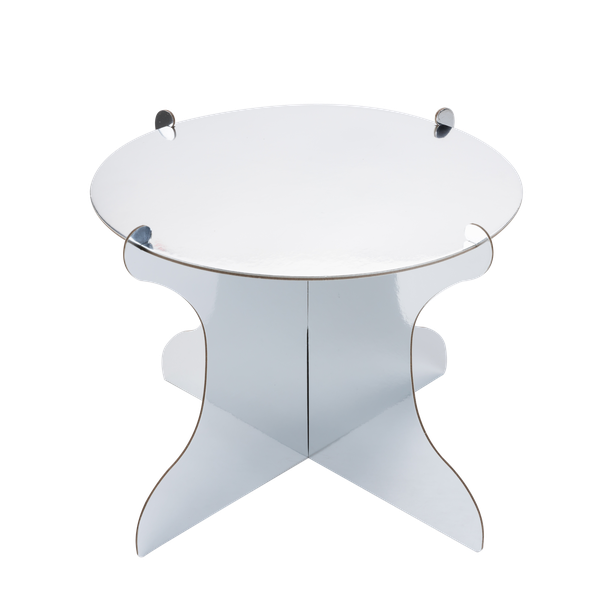 BOLEIRA G DESMONTAVEL PRATA 28X22CM UN SILVER