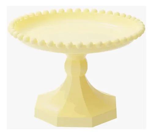 BOLEIRA PEROLA REDONDA 26CM AMARELO CANDY UN PRODUFEST