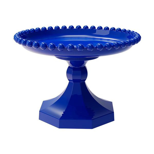 BOLEIRA PEROLA REDONDA 26CM AZUL TURQUESA UN PRODUFEST