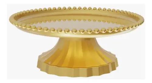 BOLEIRA PEROLA REDONDA 26CM DOURADO UN PRODUFEST