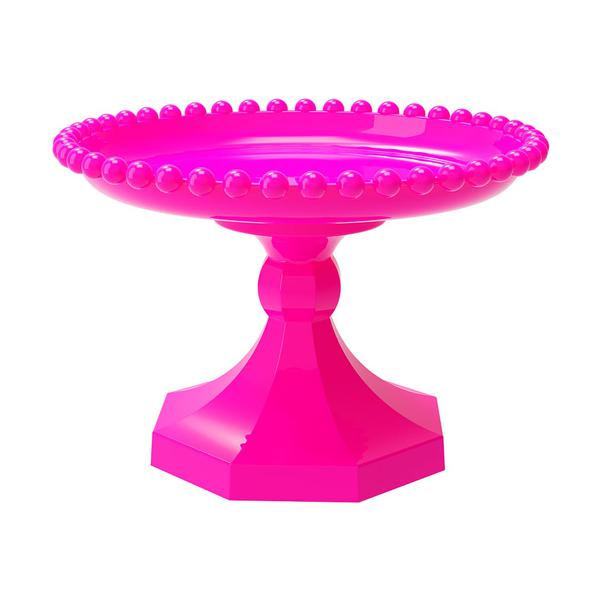 BOLEIRA PEROLA REDONDA 26CM PINK UN PRODUFEST