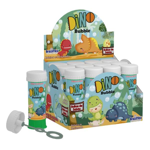 BOLHA DE SABAO DINO BUBLLE 60ML BRASILFLEX