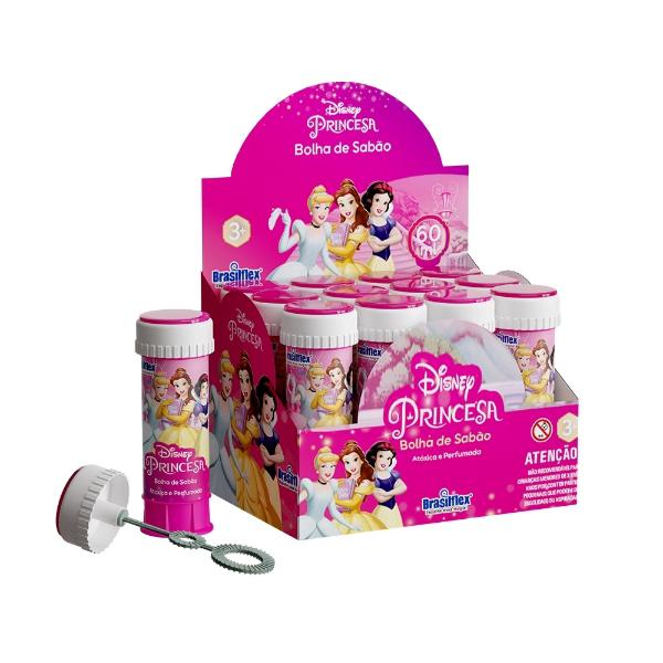 BOLHA DE SABAO PRINCESAS 60ML BRASILFLEX