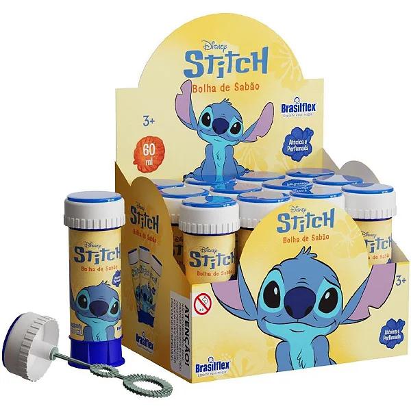 BOLHA DE SABAO STITCH 60ML UN BRASILFLEX