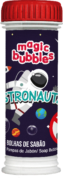 BOLHA SABAO MAGIC BUBBLES ASTRONAUTA SORTIDO