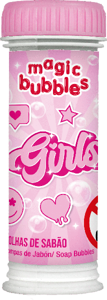 BOLHA SABAO MAGIC BUBBLES CHIQUI GIRL PRINCESS UN ART LATEX