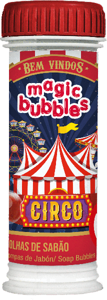 BOLHA SABAO MAGIC BUBBLES CIRCO UN ART LATEX