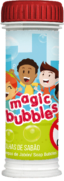 BOLHA SABAO MAGIC BUBBLES SORTIDO UN ART LATEX
