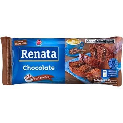 BOLO CHOCOLATE RECHEIO CHOCOLATE 300G RENATA