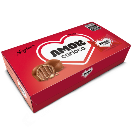 BOMBOM AMOR CARIOCA AO LEITE 200G