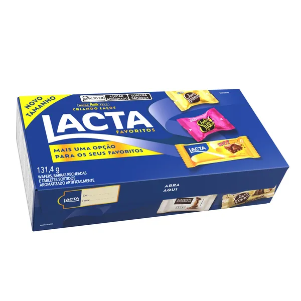 BOMBOM FAVORITOS 131,4G LACTA