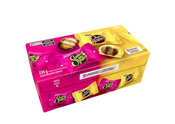 BOMBONS SONHO VALSA/OURO BRANCO 220G LACTA