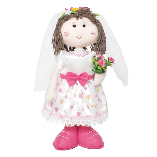 BONECA NOIVA CAIPIRINHA MARIA FLOR 40CM UN CROMUS