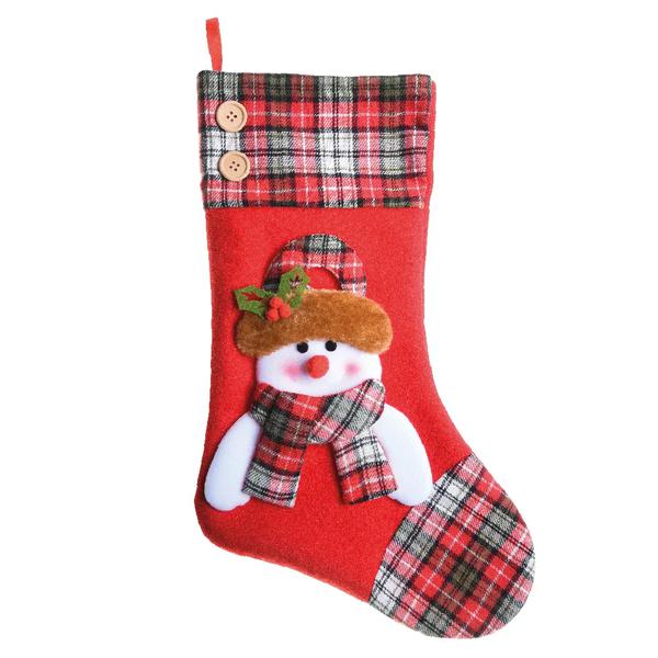 BOTA NATALINA BONECO DE NEVE VRM UN CROMUS