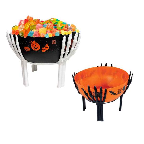 BOWL/BALEIRO HALLOWEEN ESQUELETO 26X18CM UN BPG