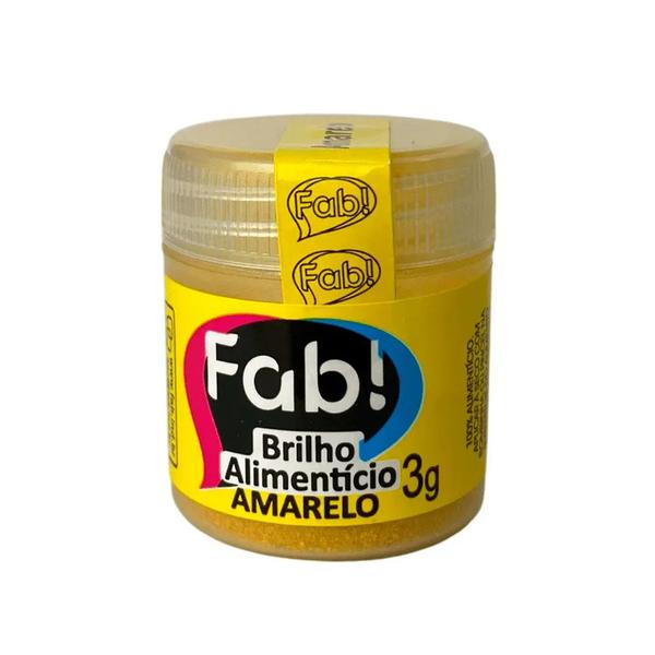 BRILHO ALIMENTICIO AMARELO 3G FAB