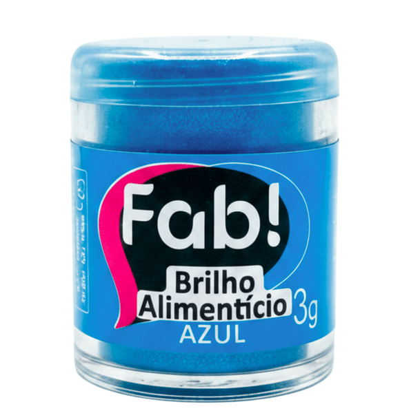 BRILHO ALIMENTICIO AZUL 3G UN FAB