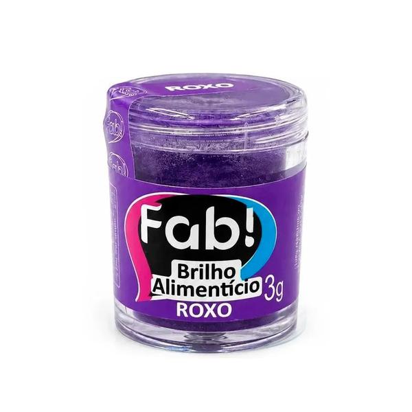 BRILHO ALIMENTICIO ROXO 3G FAB