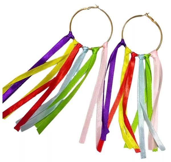 BRINCO ARGOLA CARNAVAL PAR PONTO DAS FESTAS