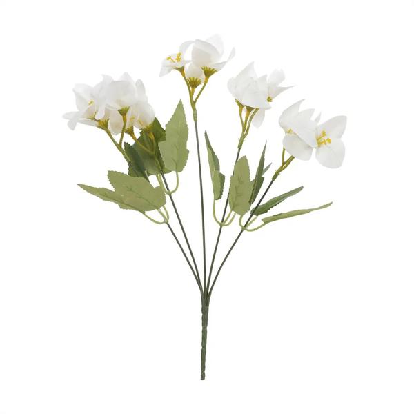 BUQUE BUGANVILIA X10 BCO 35CM UN CROMUS