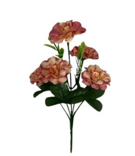 BUQUE CAMELIA COM COMPLEMENTO 27CM MIX UN BELA FLOR