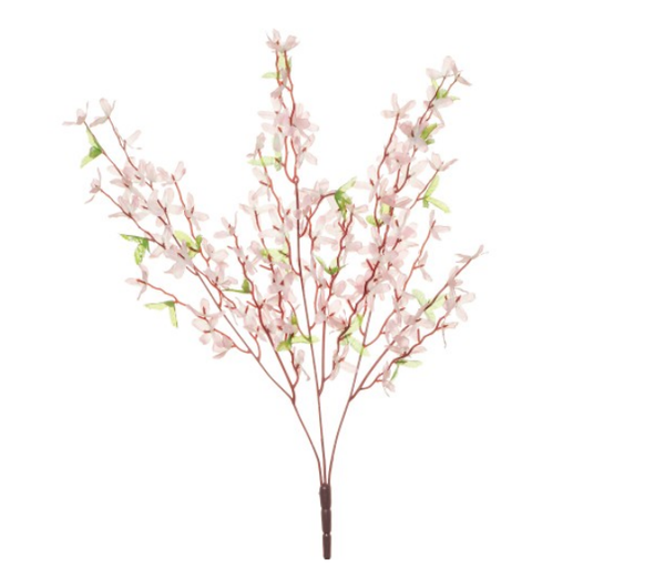 BUQUE CEREJEIRA DO CAMPO 60CM ROSA UN BELA FLOR