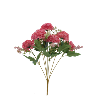 BUQUE CRISANTEMO 34CM UN AMA/BCO CROMUS