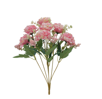 BUQUE CRISANTEMO 34CM UN ROS/BCO CROMUS