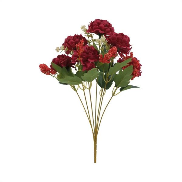 BUQUE CRISANTEMO 34CM UN VRM CROMUS