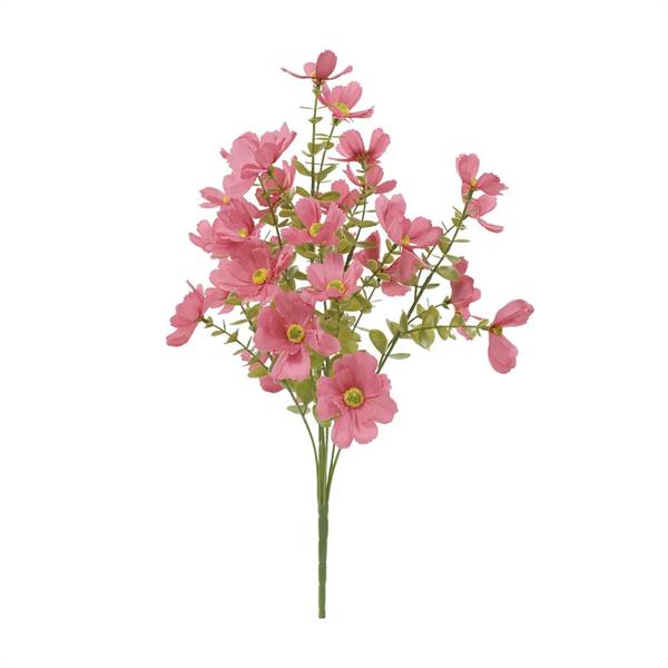 BUQUE FLORES 32CM UN PINK UN CROMUS