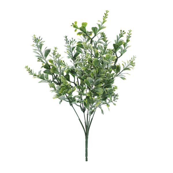 BUQUE FOLHAGEM VRD 34CM UN CROMUS