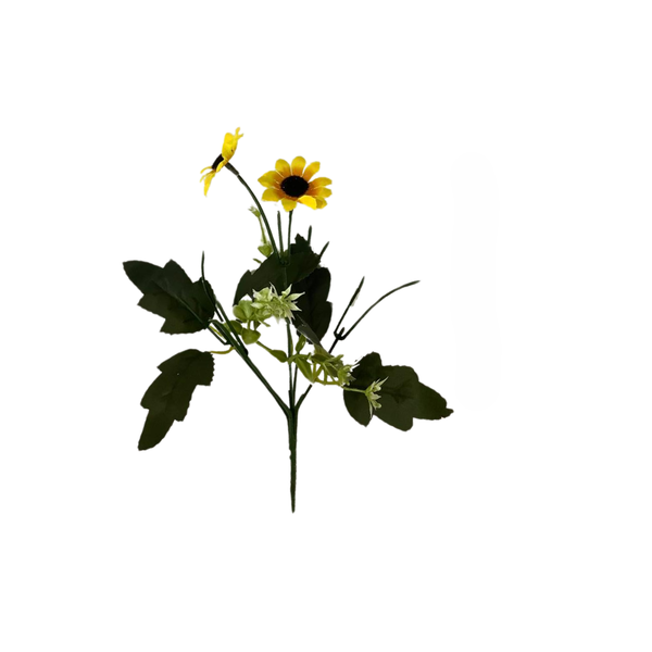 BUQUE MINI GIRASSOL 27CMX10 UN BELA FLOR