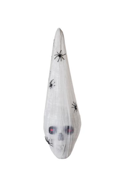 CABECA DE CAVEIRA COM LUZ E SOM HALLOWEEN UN SILVER