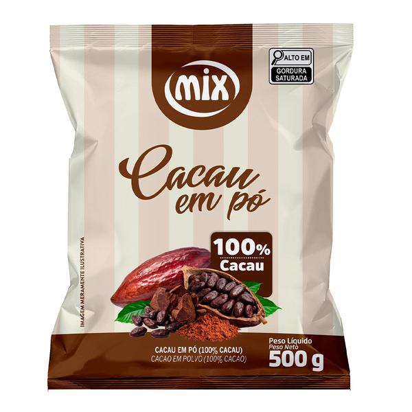CACAU EM PO 100% 500G UN MIX